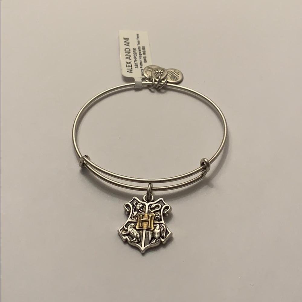 Alex and Ani Hogwarts Two-Tone Bangle
